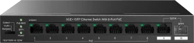 Tenda TEG1100 Desktop Gigabit Switch, 9x RJ-45, 1x SFP, 120W PoE+ (TEG1110PF-8-120W)