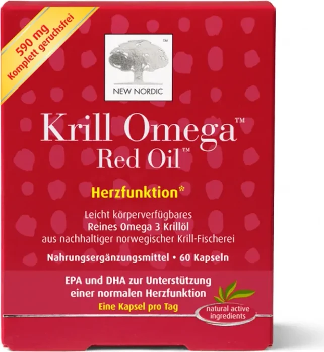 New Nordic Krill Omega Red Oil Kapseln, 60 Stück