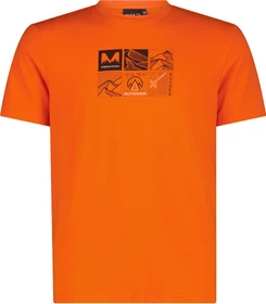 CMP Rundhals Funktionsshirt kurzarm orange (Herren)