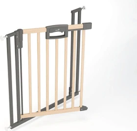 Geuther Easylock Wood Plus Tür-/Treppenschutzgitter 80.5-88.5cm