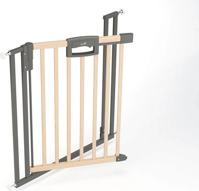Geuther Easylock Wood Plus Tür-/Treppenschutzgitter 80.5-88.5cm