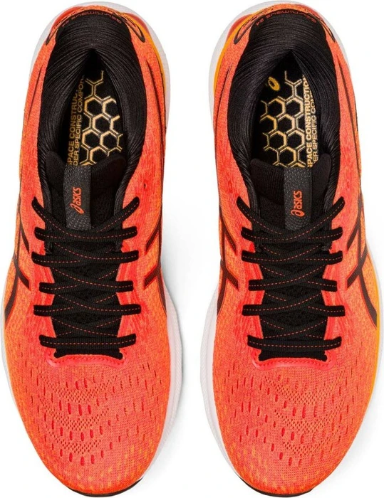 Asics Gel-Nimbus 24 cherry tomato/black (Herren)