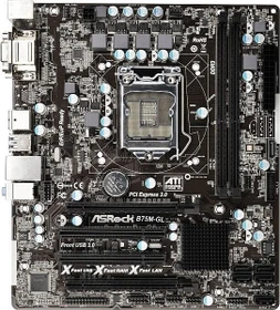 ASRock B75M-GL R2.0 (Intel 1155)