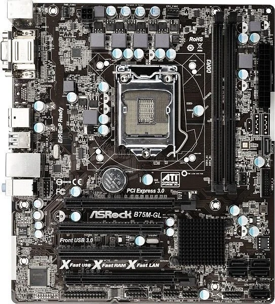 ASRock B75M-GL R2.0 (Intel 1155)