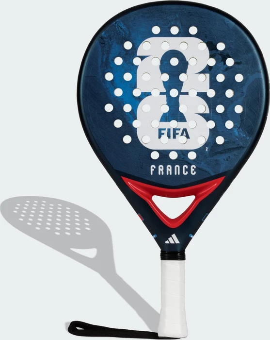 adidas FRA OLP WC2026 Padel-Tennisschläger victory blue/true blue/solar red/white