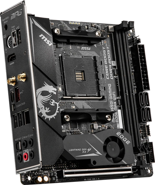 MSI MPG B550I Gaming Edge MAX WIFI (AMD AM4)
