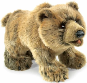 Folkmanis Handpuppe Grizzly Bär