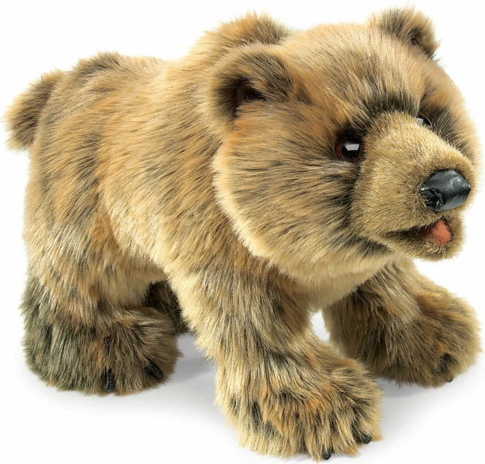 Folkmanis Handpuppe Grizzly Bär