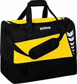 Erima Six Wings Bodenfach S Sporttasche gelb/schwarz