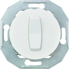 Schneider Electric Taster mit Zentralplatte weiss RENOVA