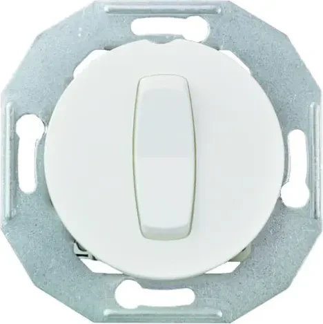 Schneider Electric Taster mit Zentralplatte weiss RENOVA