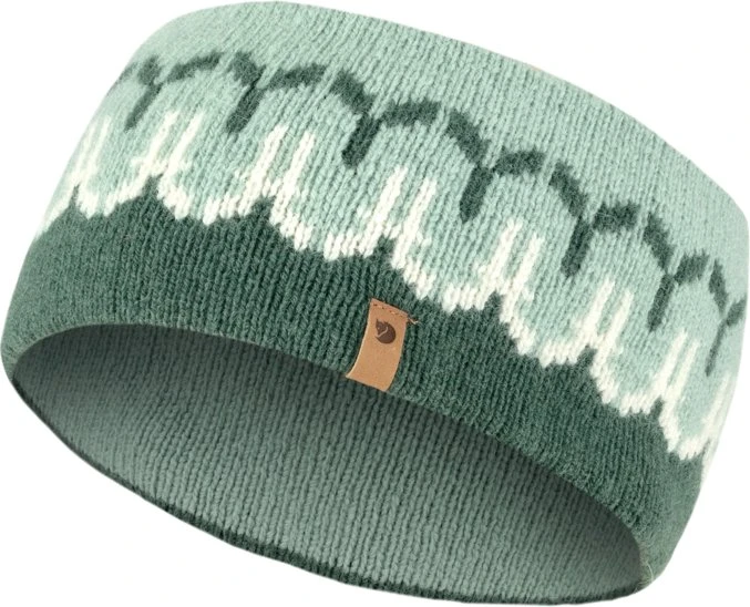 Fjällräven Övik Path Knit Stirnband deep patina/misty green