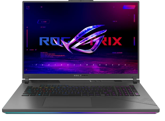ASUS ROG Strix G18 (2024) G814JIR-N6009W, Eclipse Gray, Core i9-14900HX, 16GB RAM, 1TB SSD, GeForce RTX 4070, DE