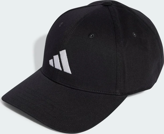 adidas New Logo Baseball Kappe schwarz/weiß