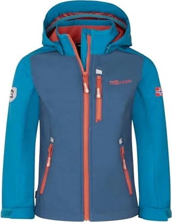 Trollkids Balestrand Funktionsjacke dark petrol (Junior)