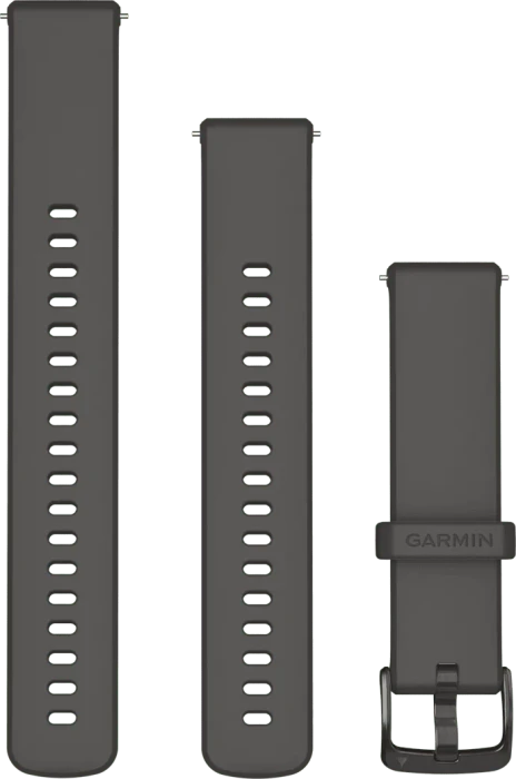 Garmin Schnellwechsel Ersatzarmband 110-175mm Silikon pebble grey/slate