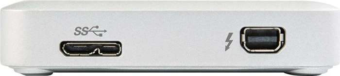 Transcend StoreJet 300 Portable Hard Drive, 2TB, USB 3.0 Micro-B/Thunderbolt 1 / Mini DisplayPort 1.1a
