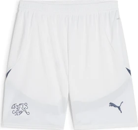 Puma UEFA EURO 2024 Schweiz Replica Shorts Hose puma white/icy blue (Herren)