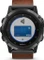 Garmin Fenix 5X Plus Sapphire grau mit Lederarmband Vorschaubild
