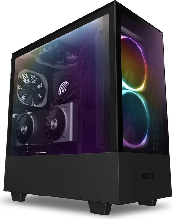 NZXT H510 Elite, schwarz, Glasfenster