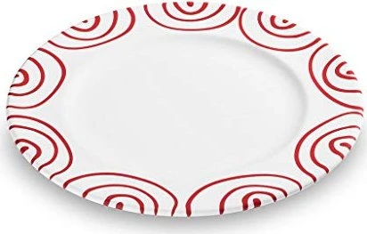 Gmundner Keramik Rotgeflammt Dessertteller Gourmet 22cm
