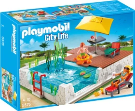 playmobil City Life Einbau-Swimmingpool