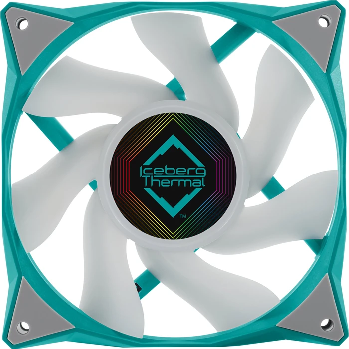 Iceberg Thermal IceGALE ARGB, Teal, 120mm