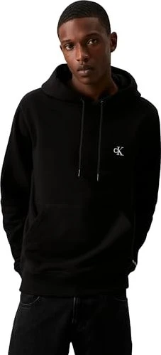 Calvin Klein Baumwoll-Mix Hoodie schwarz (Herren)