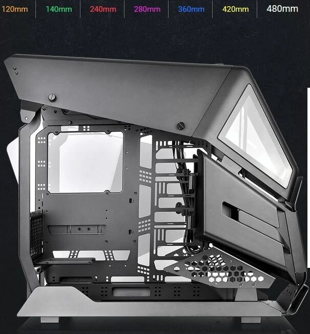 Thermaltake AH T600 Snow Edition, weiß, Glasfenster