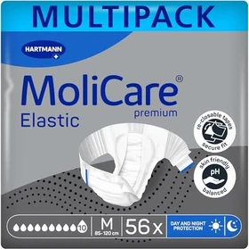 Hartmann MoliCare Premium Elastic 10 Tropfen Schutzhose Größe M, 14 Stück (4x 14 Stück)