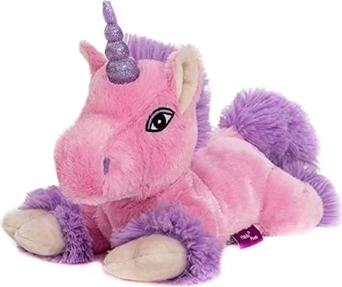 Habibi Family Premium Einhorn mit Klettverschluss Wärmetier rosa