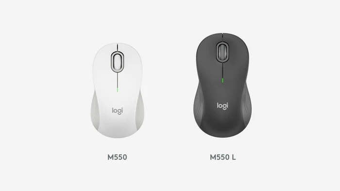 Logitech Signature M550 Large, Graphite, Logi Bolt, USB/Bluetooth