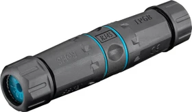 Wentronic Goobay Verbinder für Netzwerkkabel, Cat6a STP Modularstecker, Outdoor
