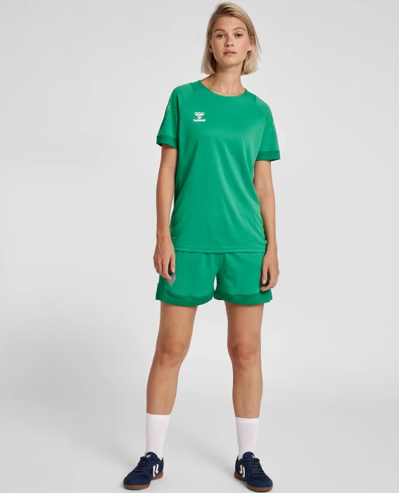 hummel Lead Poly Trikot kurzarm jelly bean (Damen)