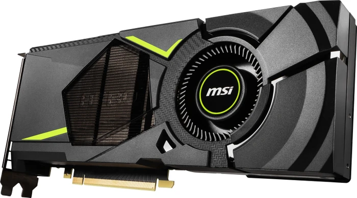 MSI GeForce RTX 2070 Aero 8G, 8GB GDDR6, HDMI, USB-C, 3x DP