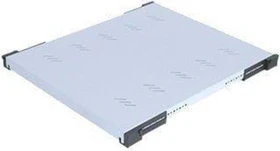 Triton Fachboden perforiert, hellgrau, 1HE