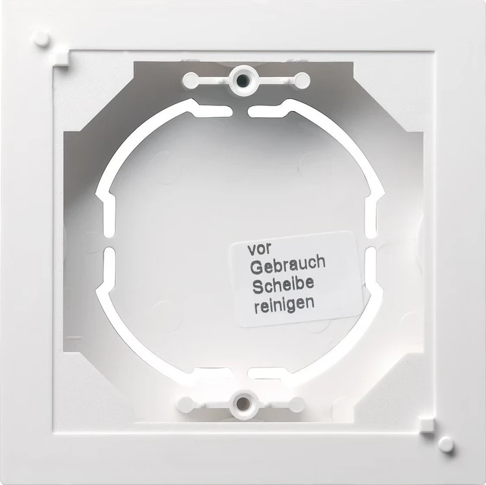 Gira Standard 55 Aufputz-Gehäuse 1fach flache Bauweise reinweiß glänzend