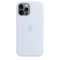 Apple Silikon Case mit MagSafe für iPhone 12 Pro Max wolkenblau Vorschaubild