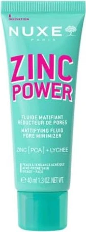 Nuxe Zinc Power mattierendes porenverkleinerndes Fluid, 40ml