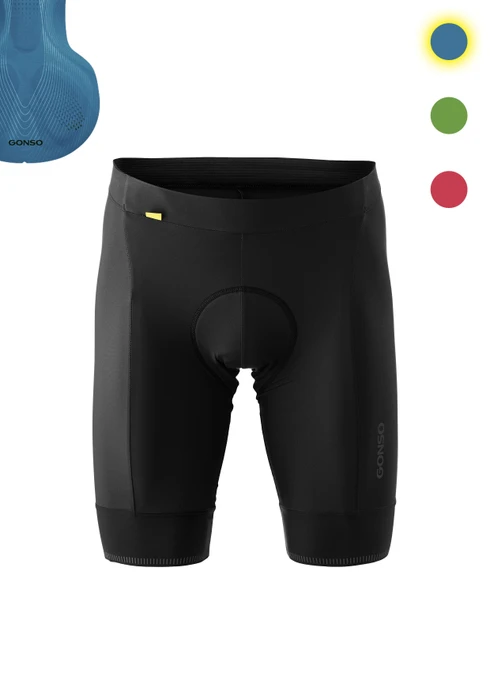 Gonso Sitivo Fahrradhose kurz black/skydiver (Herren)