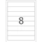Herma Ordneretiketten, 192x34mm, weiß, 25 Blatt (200 Etiketten) Vorschaubild
