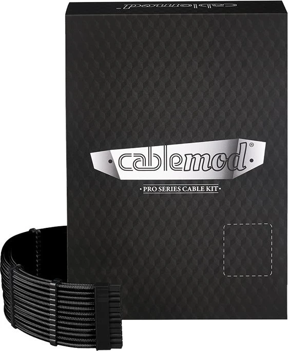 CableMod C-Series Pro ModMesh 12VHPWR Cable Kit for Corsair RM (Black Label), schwarz