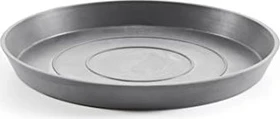 Ecopots Amsterdam Blumentopfuntersetzer rund 21cm grey