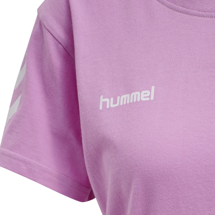 hummel GO Cotton T-Shirt kurzarm orchid
