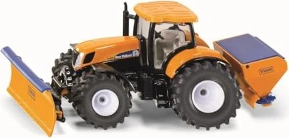 SIKU Super Traktor mit Räumschild und Salzstreuer