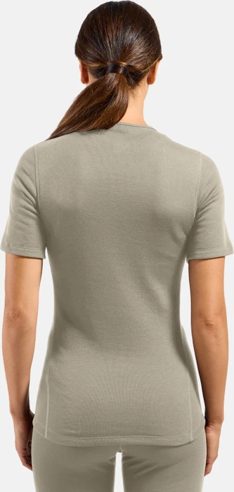 Odlo Active Warm Baselayer Funktionsshirt kurzarm agate gray (Damen)