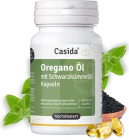 Casida Oregano Öl Kapseln, 60 Stück