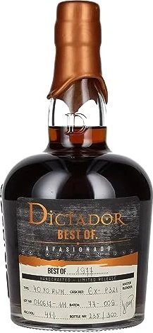 Dictador Best of 1977 Apasionado 700ml