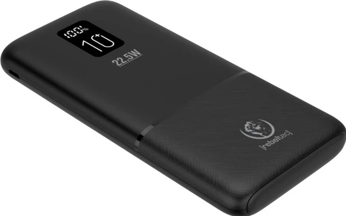 Rebeltec Powerbank P20 LCDPD 20000mAh schwarz