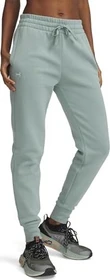 Under Armour Rival Fleece Trainingshose lang silica green/white (Damen)